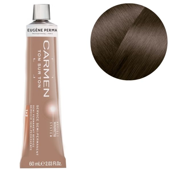 Kleur Carmen Ton sur Ton 681 Rookbruin Eugène Perma 60ml Kleur Carmen Ton sur Ton 681 Rookbruin Eugène Perma 60ml