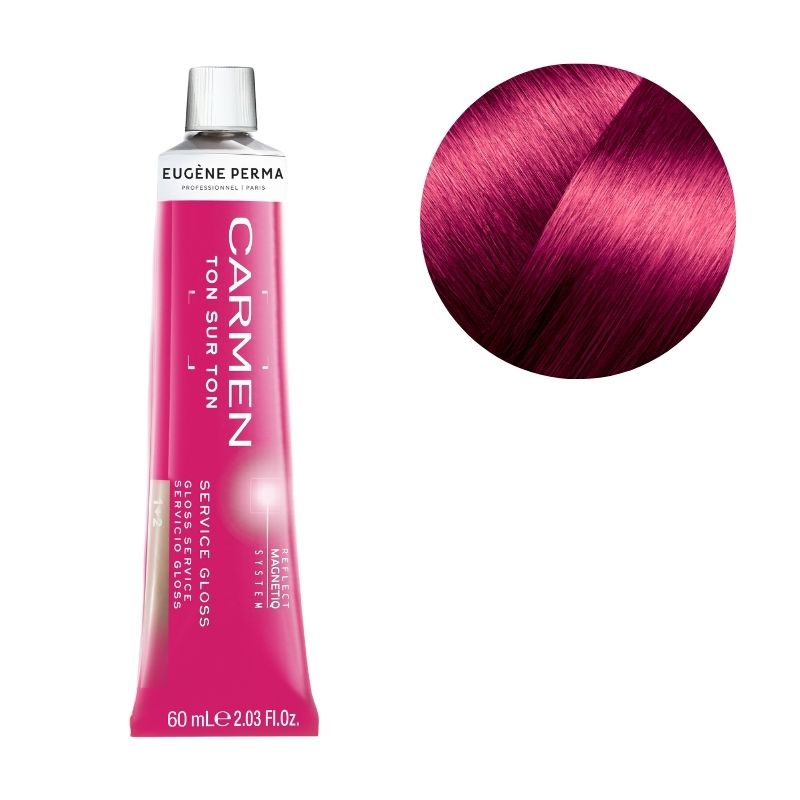 Coloración Carmen Ton sobre Ton G62 Brillo burdeos Eugène Perma 60ml