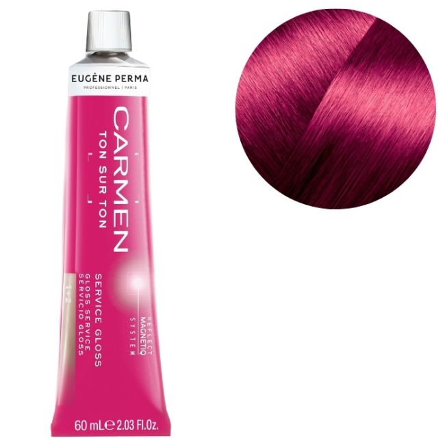 Coloración Carmen Ton sobre Ton G62 Brillo burdeos Eugène Perma 60ml