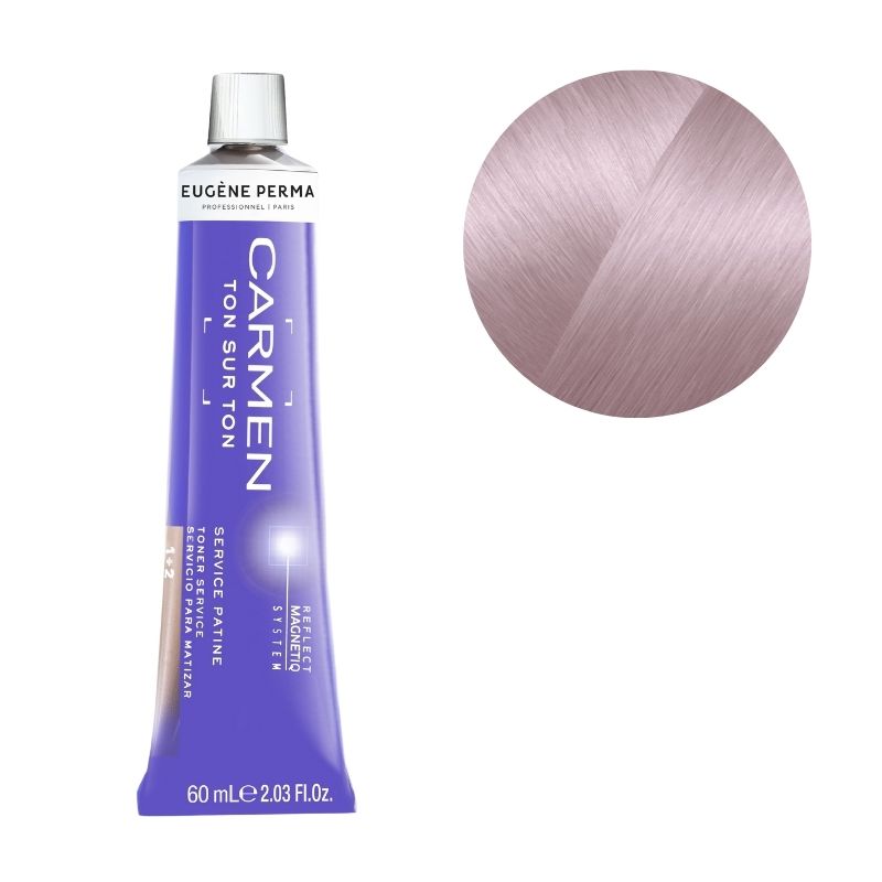 Coloración Carmen Ton sobre Ton P12 Pátina plata Eugène Perma 60ml