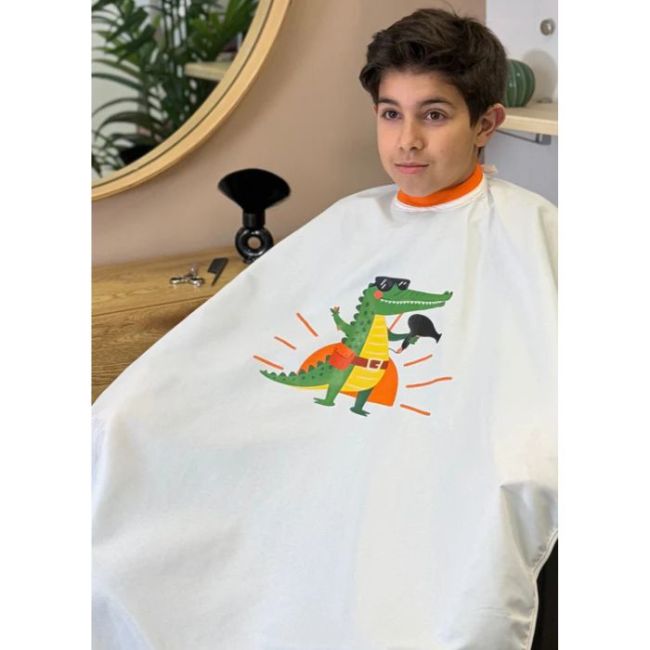 Poncho enfant crocodile col en silicone Flean'up Generik