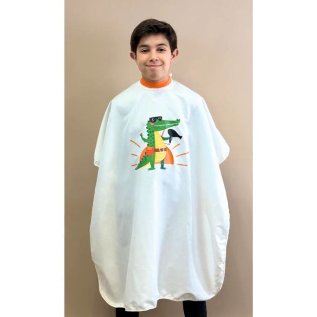 Poncho enfant crocodile col en silicone Flean'up Generik