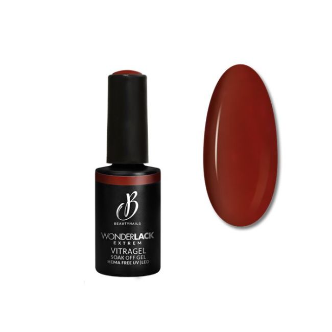 Semi permanent Wonderlack Hema free vitragel ruby Color Glass Beautynails 8ML