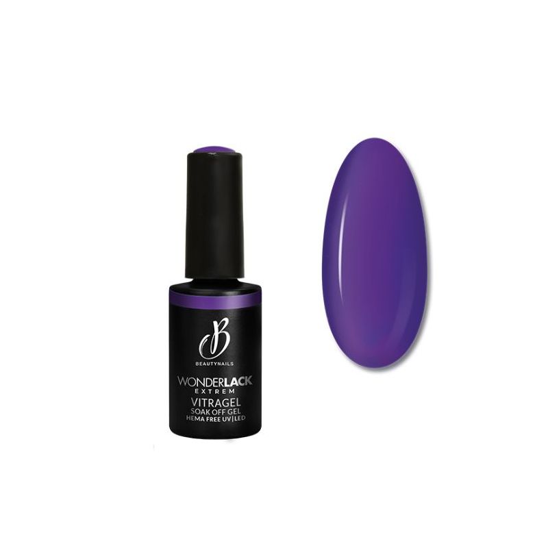 Semi permanent Wonderlack Hema free vitragel orchid Color Glass Beautynails 8ML
