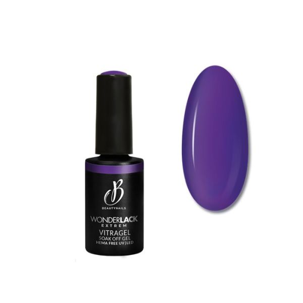 Semi permanent Wonderlack Hema free vitragel orchid Color Glass Beautynails 8ML
