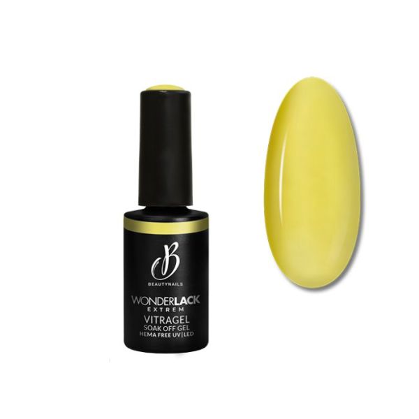 Semi permanent Wonderlack Hema free vitragel lemon Color Glass Beautynails 8ML Semi permanent Wonderlack Hema free vitragel lemon Color Glass Beautynails 8ML