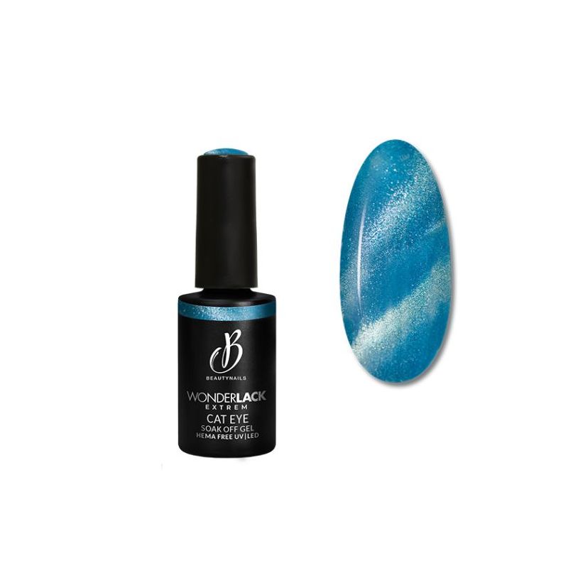 Semi permanent Wonderlack Hema free cat eye ocean breeze Tropical Mood Beautynails 8ML