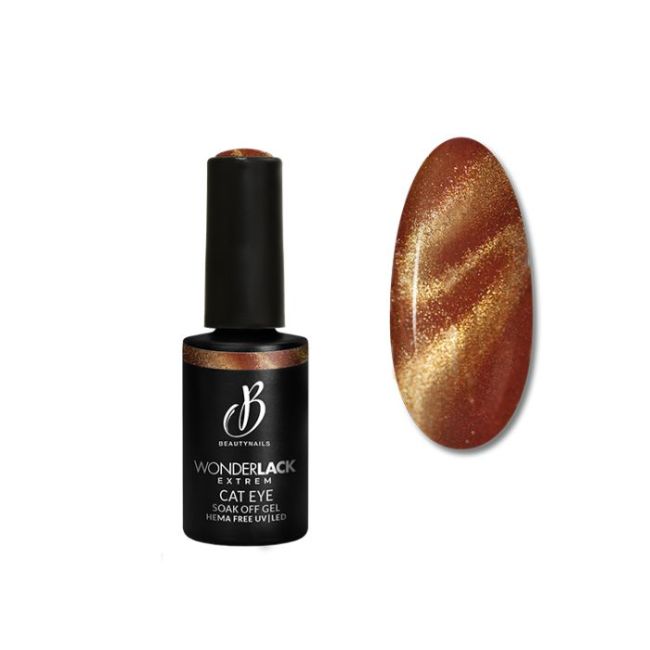 Semi permanent Wonderlack Hema free cat eye coral reef Tropical Mood Beautynails 8ML