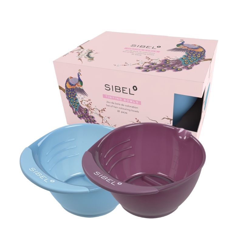 Set de deux bols de coloration Asie Sibel