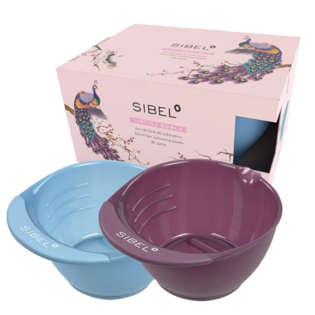 Set de deux bols de coloration Asie Sibel