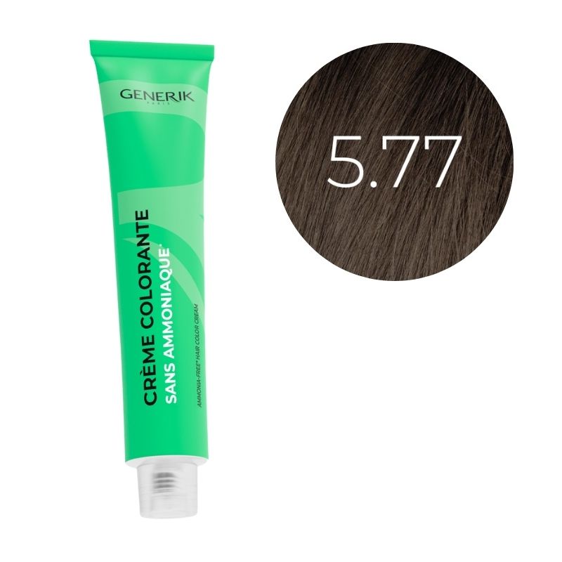 Coloration sans ammoniaque 5.77 Générik 100ml