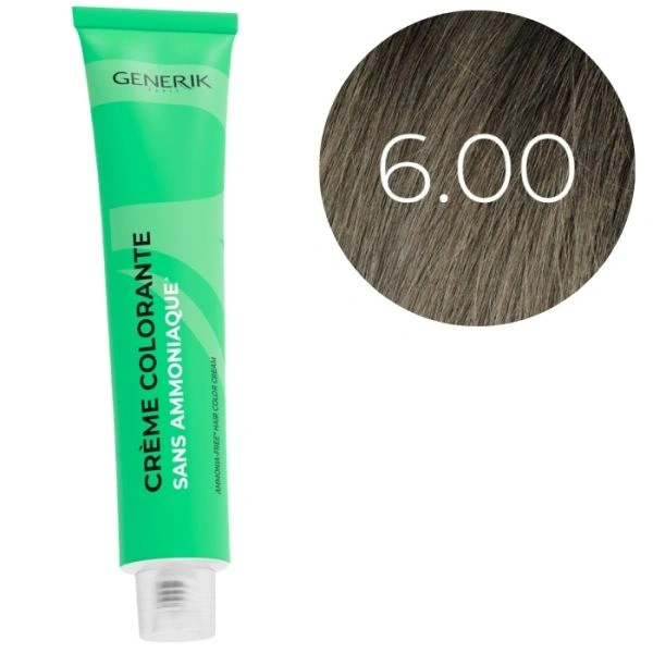 Coloration sans ammoniaque 6.00 Générik 100ml