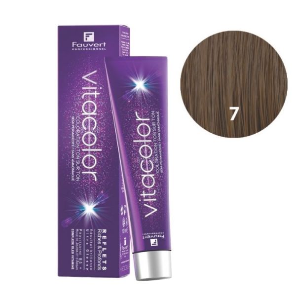 Kleurton sur ton Vitacolor Gloss B7 blond Fauvert 100ML Kleurton sur ton Vitacolor Gloss B7 blond Fauvert 100ML
