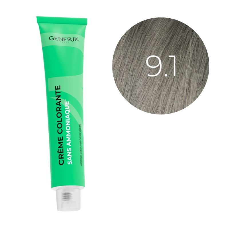 Coloration sans ammoniaque 9.1 Générik 100ml