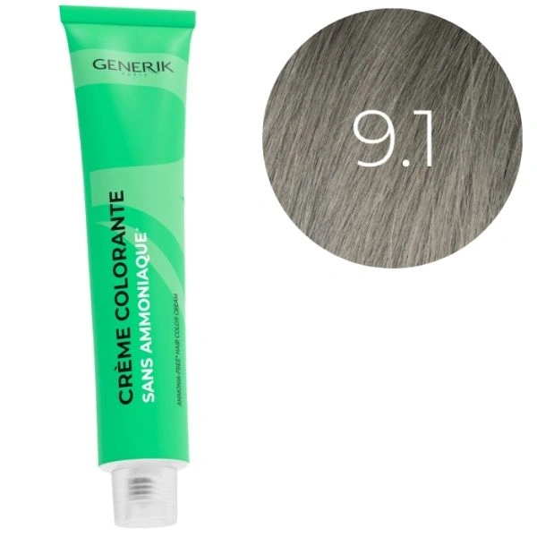 Coloration sans ammoniaque 9.1 Générik 100ml