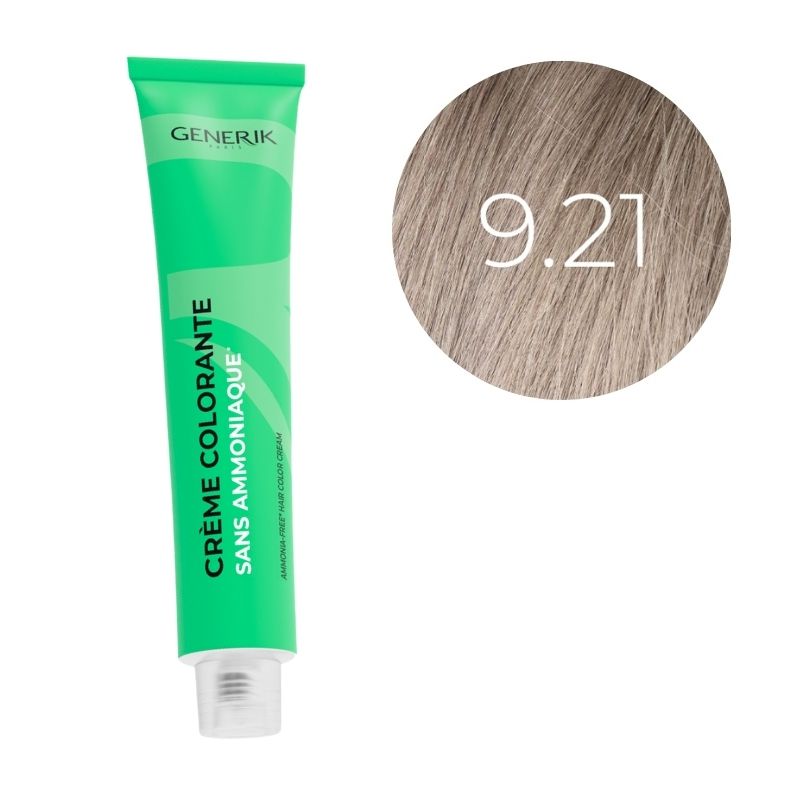 Coloration sans ammoniaque 9.21 Générik 100ml