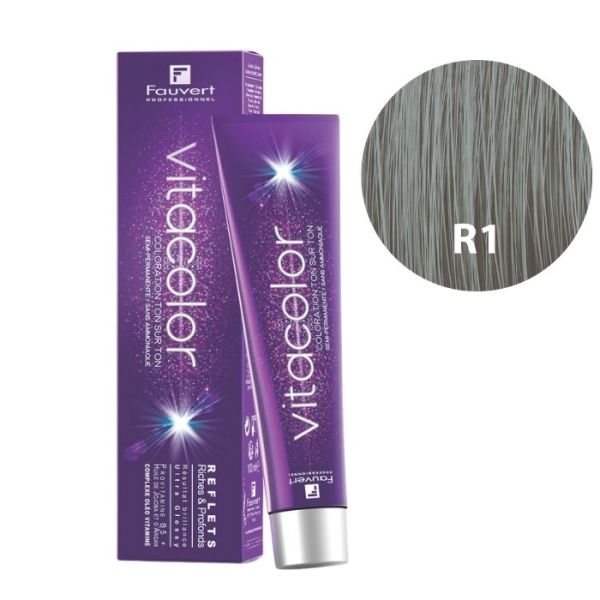 Kleurverf ton sur ton Vitacolor Gloss R/1 asblond Fauvert 100ML Kleurverf ton sur ton Vitacolor Gloss R/1 asblond Fauvert 100ML