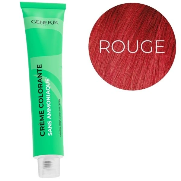 Coloration sans paraben ROUGE Générik 100ml