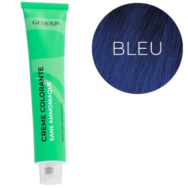 Coloration sans paraben BLEUE Générik 100ml Coloration sans paraben BLEUE Générik 100ml