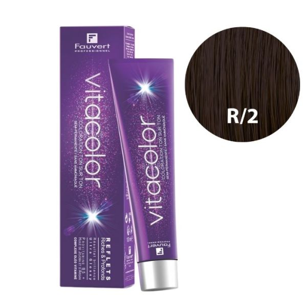 Kleurtonen op ton Vitacolor Gloss R/2 iris grijs Fauvert 100ML Kleurtonen op ton Vitacolor Gloss R/2 iris grijs Fauvert 100ML