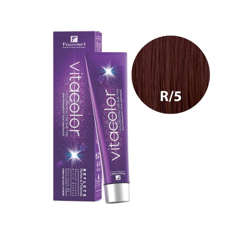 Kleurtonen Vitacolor Gloss R/5 kastanjebruin Fauvert 100ML