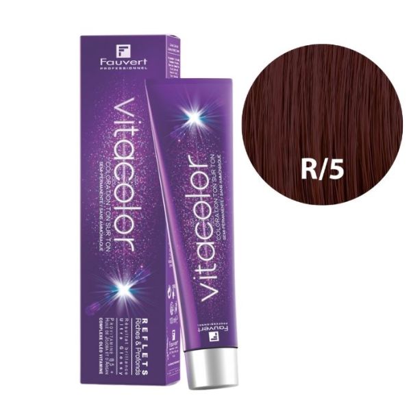 Kleurtonen Vitacolor Gloss R/5 kastanjebruin Fauvert 100ML Kleurtonen Vitacolor Gloss R/5 kastanjebruin Fauvert 100ML