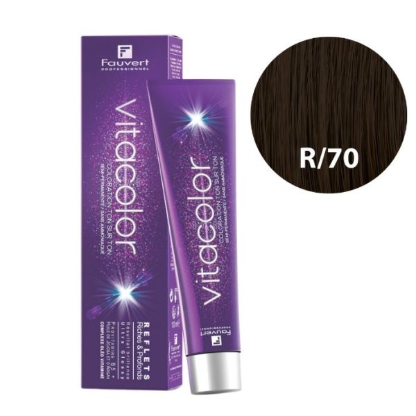 Kleurton sur ton Vitacolor Gloss R/70 intense bruin Fauvert 100ML Kleurton sur ton Vitacolor Gloss R/70 intense bruin Fauvert 100ML