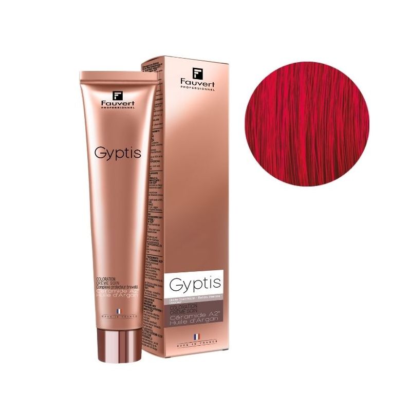 Kleurende verzorgingscrème Gyptis chromatisch rood