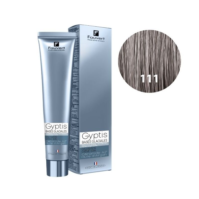 Kleurverzorgingscrème Gyptis nr. 111 super verhelderend asblond absoluut Fauvert 100ML