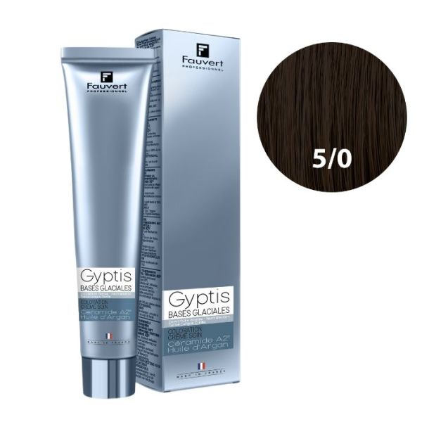 Crème de soin colorante Gyptis n°5/0-C licht koel kastanjebruin Fauvert 100ML Crème de soin colorante Gyptis n°5/0-C licht koel kastanjebruin Fauvert 100ML