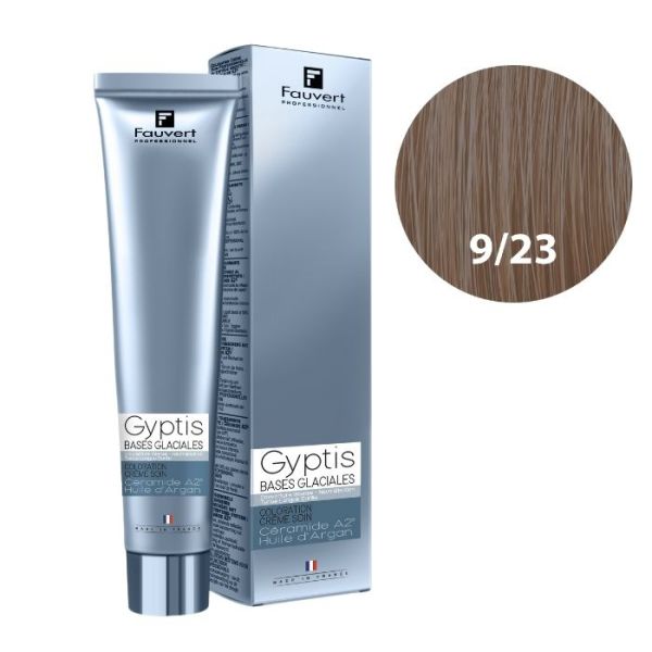 Creme de cuidado colorante Gyptis n°9/23 champanhe Fauvert 100ML Creme de cuidado colorante Gyptis n°9/23 champanhe Fauvert 100ML