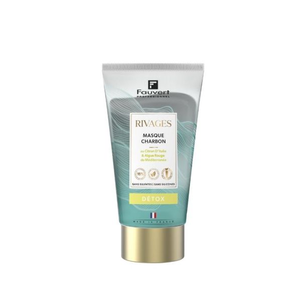 Ontgiftende houtskoolmasker Rivages Détox Fauvert 150ML Ontgiftende houtskoolmasker Rivages Détox Fauvert 150ML
