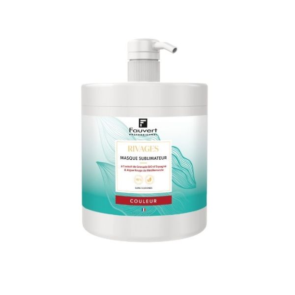 Sublimerende masker voor gekleurd haar Rivages Couleur Fauvert 1KG Sublimerende masker voor gekleurd haar Rivages Couleur Fauvert 1KG
