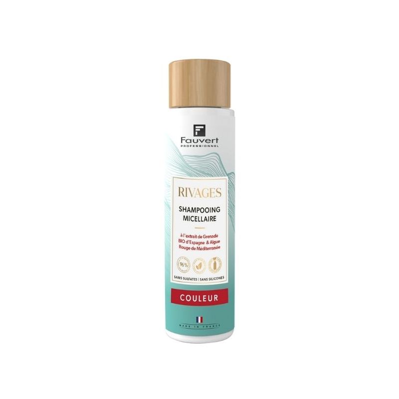 Shampooing micelar para cabelos coloridos Rivages Couleur Fauvert 250ML