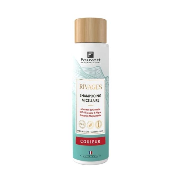 Shampooing micelar para cabelos coloridos Rivages Couleur Fauvert 250ML Shampooing micelar para cabelos coloridos Rivages Couleur Fauvert 250ML