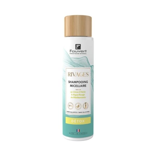 Shampooing micelar desintoxicante Rivages Détox Fauvert 250ML Shampooing micelar desintoxicante Rivages Détox Fauvert 250ML