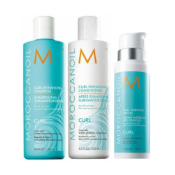 Trio Curling Boucles Moroccanoil – Perfect Hydration & Definition