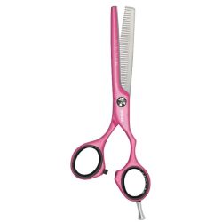 Ciseaux sculpteur 39 dents Pastell Plus Crane offset Pink 5.5' Jaguar