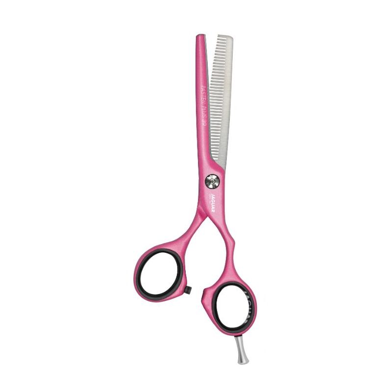 Ciseaux sculpteur 39 dents Pastell Plus Crane offset Pink 5.5' Jaguar