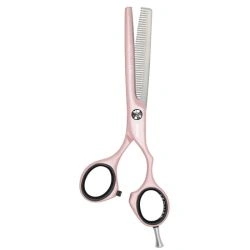 Ciseaux sculpteur 39 dents Pastell Plus Crane offset Rosé 5.5' Jaguar
