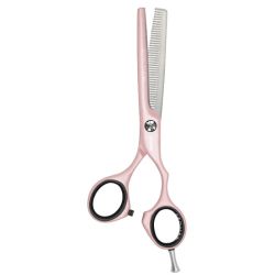 Ciseaux sculpteur 39 dents Pastell Plus Crane offset Rosé 5.5' Jaguar