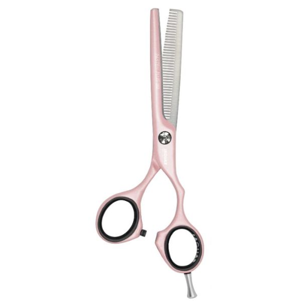 Ciseaux sculpteur 39 dents Pastell Plus Crane offset Rosé 5.5' Jaguar Ciseaux sculpteur 39 dents Pastell Plus Crane offset Rosé 5.5' Jaguar