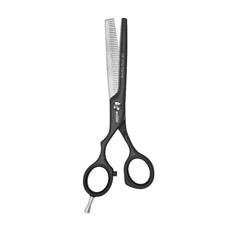 Ciseaux sculpteur gauchers 40 dents Pastell Plus Lava offset 5.25' Jaguar