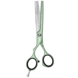 Ciseaux sculpteur gauchers 40 dents Pastell Plus Matcha Green offset 5.25' Jaguar