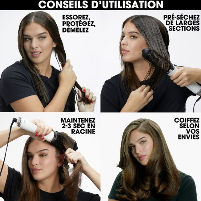 Brosse soufflante ghd Duet Blowdry violet Collection Futurescape
