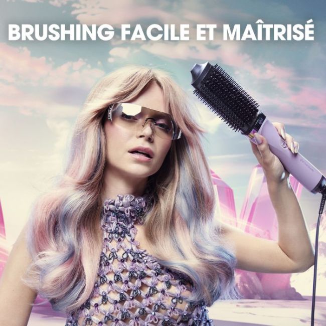 Brosse soufflante ghd Duet Blowdry violet Collection Futurescape