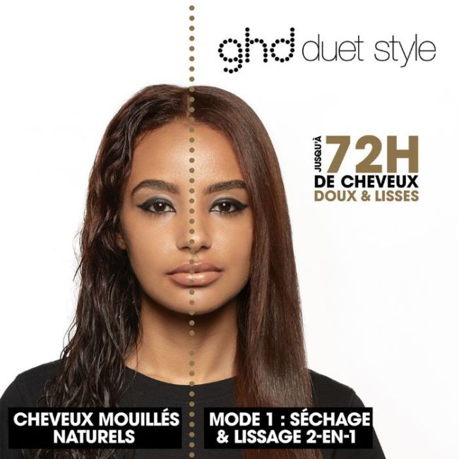 Lisseur séchant 2-en-1 ghd Duet Style rose Collection Futurescape
