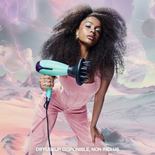 Sèche-cheveux ghd Helios bleu Collection Futurescape