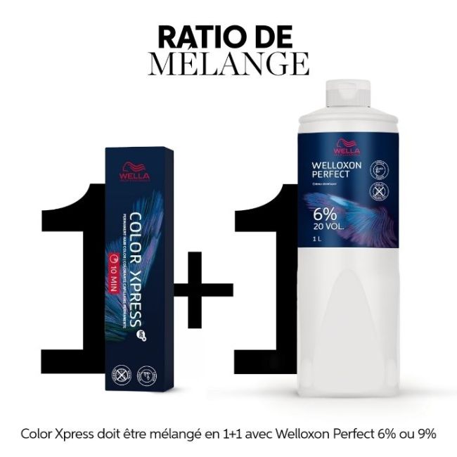Coloration Color Xpress ME+ 2/ noir Wella 60ML