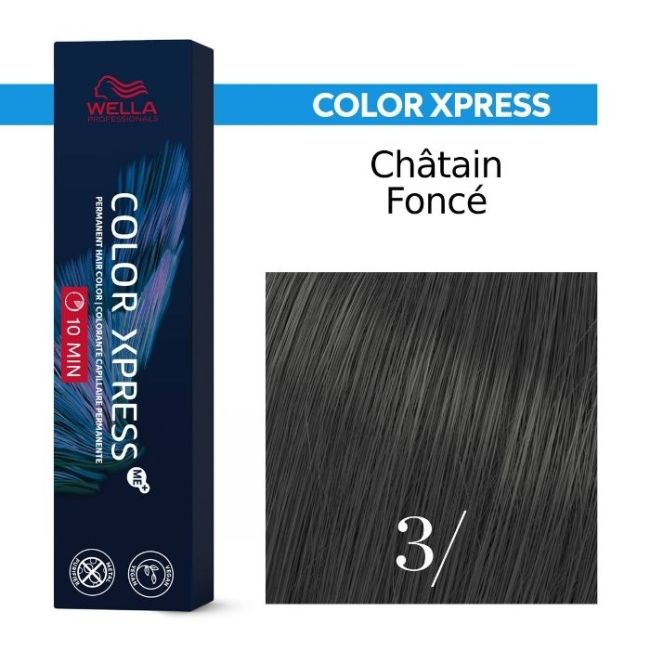 Coloration Color Xpress ME+ 3/ châtain foncé Wella 60ML